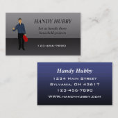 Handy Man carte de visite (Devant / Derrière)