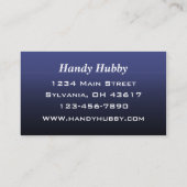 Handy Man carte de visite (Dos)
