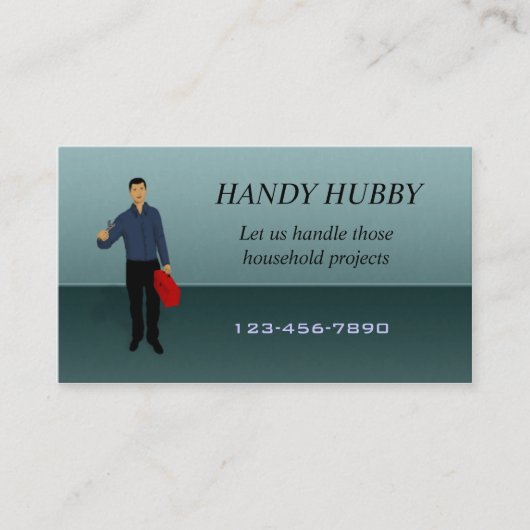 Handy Man carte de visite (Devant)
