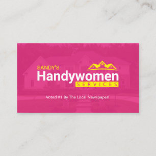 Handy Women Cartes de visite - Home Business