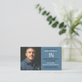 Handyman avec Carte de visite photo (Debout devant)