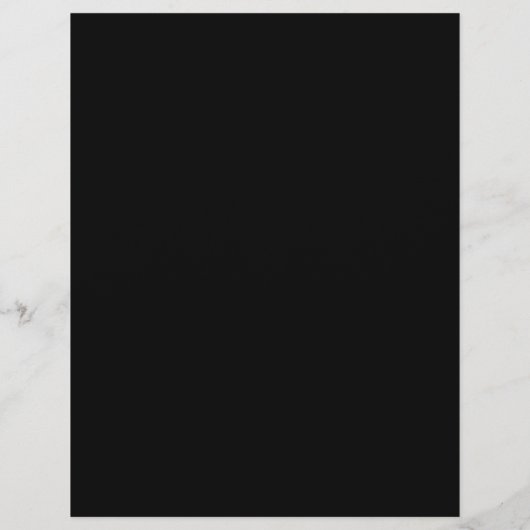 Handyman Black Modern Professional Construction Flyer (Achterkant)