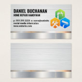 Handyman | Bois métallique | Services à la maison (Devant & derrière)