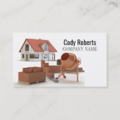 Handyman Bouwer Bricklayer Metselwerk Visitekaartje (Voorkant)