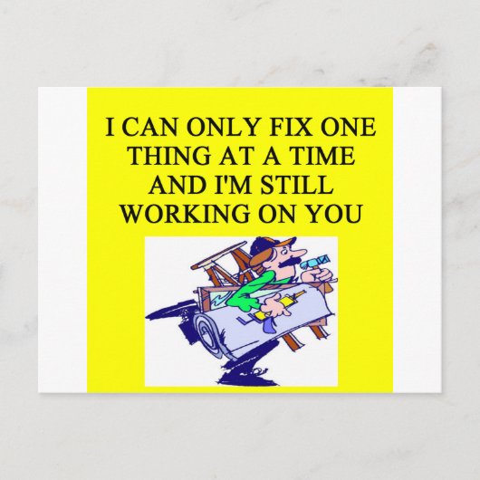 HANDYMAN BRIEFKAART (Voorkant)