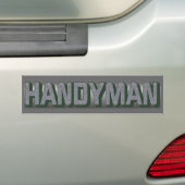 HANDYMAN Bumpersticker (Op auto)