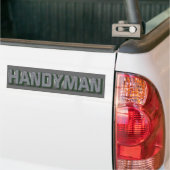 HANDYMAN Bumpersticker (Op Truck)