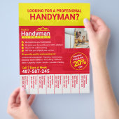 Handyman Business Flyer - Home Business (Hand)