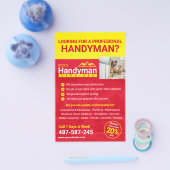 Handyman Business Promo Flyer - Home Business (Enkel)