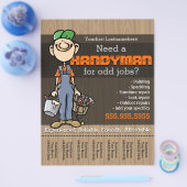 Handyman.Carpenter.PlumberPainter.Odd-taken Flyer (Enkel)