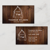 handyman Carpenter Tools Busi Visitekaartje (Voorkant / Achterkant)