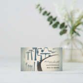 HandyMan/Carpenter Visitekaartje (Staand voorkant)