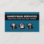 Handyman Carte de visite Cool Design (Devant)