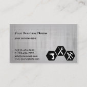 Handyman cartes de visite remodelage de constructi (Dos)