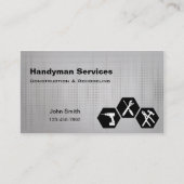 Handyman cartes de visite remodelage de constructi (Devant)