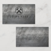 Handyman Constructie Timmerman Gereedschap Faux Me Visitekaartje (Voorkant / Achterkant)