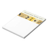 Handyman Construction Buildern Honey Do List Notitieblok (Gedraaid)