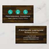 Handyman Construction Visitekaartjes (Voorkant / Achterkant)