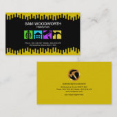 Handyman Driving Paint Special Service Placard Visitekaartje (Voorkant / Achterkant)