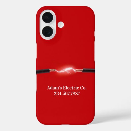 Handyman elektrische draden Case-Mate iPhone case (Achterkant)