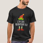 Handyman Elf Kerstmis T-shirt (Voorkant)