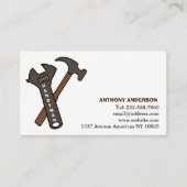 Handyman en reparatie visitekaartje (Voorkant)