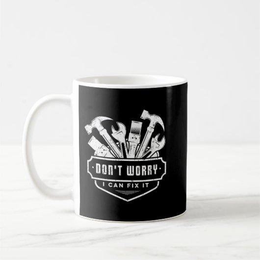 Handyman Funny maakt me niet zorgen dat ik hem kan Koffiemok (Links)