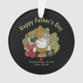 Handyman Garden Gnome customisé et personnalisé (devant)