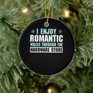 Handyman Hardware Store Tools Gift Funny Dad Keramisch Ornament
