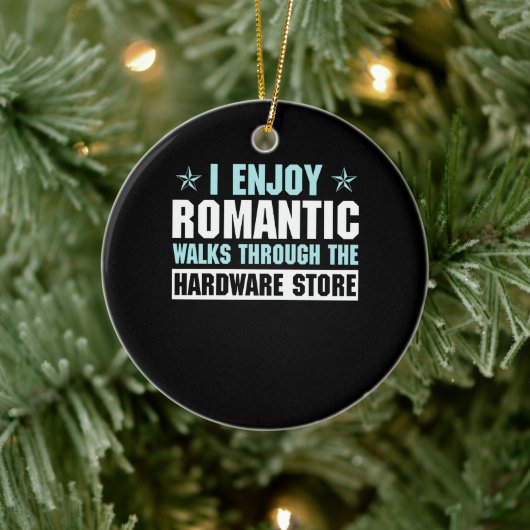 Handyman Hardware Store Tools Gift Funny Dad Keramisch Ornament (Boom)