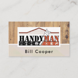  handyman Home Repair Contractant Visitekaartje