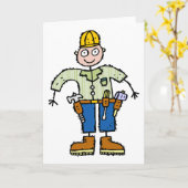 Handyman Kaart (Gele Bloem)