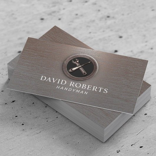 Handyman Maintenance Service Auto Repair Copper Visitekaartje