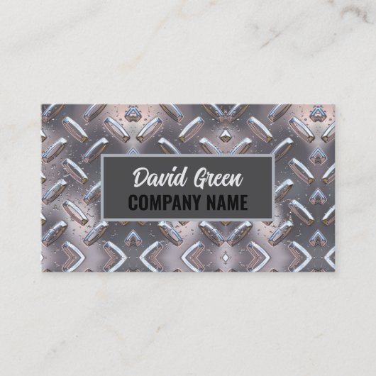 Handyman Mechanic Builder Aannemer Bouw Visitekaartje (Voorkant)