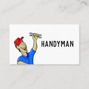 HANDYMAN MECHANIC PLUMBER VISITEKAARTJES