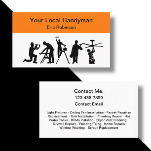Handyman Meilleurs Cartes de visite