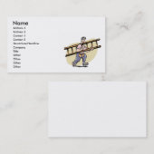 Handyman met Ladder Visitekaartje (Voorkant / Achterkant)