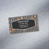 Handyman Outils Thème Cartes de visite magnétiques (In Situ)