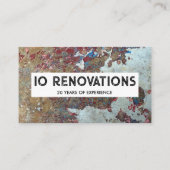 Handyman Paint Texture Visitekaartje (Achterkant)