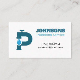 Handyman Plumber Maintenance Service Visitekaartje