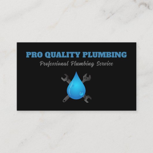 Handyman Plumber Maintenance Service Visitekaartje (Voorkant)