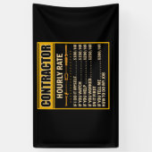 Handyman Price Chart Contractor Hourly Rate Labor Spandoek (Verticaal)