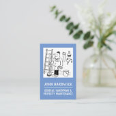 Handyman & Property Onderhoud Visitekaartje (Staand voorkant)