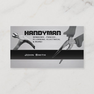 Handyman-reparatie professionele visitekaartjes