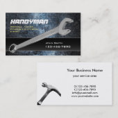 Handyman-reparatie professionele visitekaartjes (Voorkant / Achterkant)
