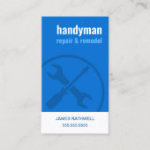 Handyman reparaties | QR-code Visitekaartje (Voorkant)