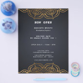 Handyman Repareert Black Gold Flyer (Enkel)