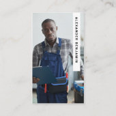 Handyman Réparer Photo QR Code Carte de visite (Devant)