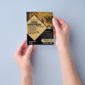 Handyman Services Flyer Template | Local Trades  (Hand)