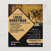 Handyman Services Flyer Template | Local Trades  (Voorkant)